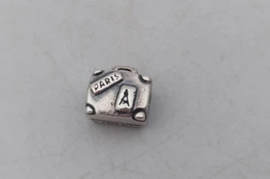 Pandora Silver Travel Suitcase Charm- S925 ALE - Picture 1 of 6