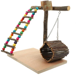 Conures Bird Playground Bird Play Stand Parrot Accessory Bird Parrot - Picture 1 of 12