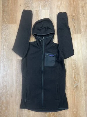 Chaqueta Patagonia para mujer extra pequeña XS negra R1 TechFace polar con capucha senderismo Foto 1 de 4