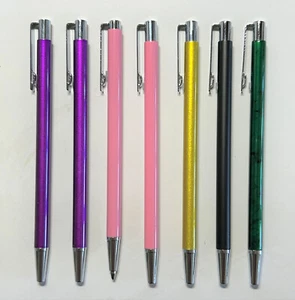 Zebra Stil Mini Click Kugelschreiber mit schwarzer Tinte - 7 Stifte pro Packung - Bild 1 von 2