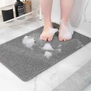 Bathroom Rug 80X50cm Extra Soft Absorbent Chenille Bath Rubber Backing Quick Dry - Picture 1 of 8