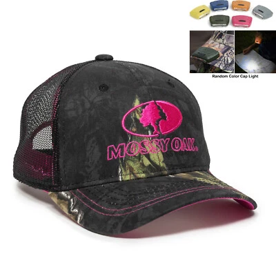 Mossy Oak Ladies Adjustable Baseball Hat Eclipse Camo One Size  - Image 1 of 4