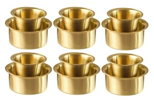 South Indian Coffee Glass Tumbler Tea, Coffee Dabara 120 ML Capacity Set Of 6 - Picture 1 of 7