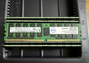 SNP29GM8C/64G DELL 64GB (1X64GB) 4DRX4 PC4-2400T MEMORY - Picture 1 of 2