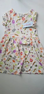 Cat & Jack Halloween Trick Or Treat Candy Dress Size 5T NWT - Picture 1 of 2
