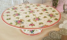 Alzata per Dolci Torte Shabby Chic in Ceramica Centrotavola Piatto da Portata