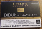 Eveline Cosmetics 8w1 50szt Absorbujące arkusze oleju Stay Matte Formula