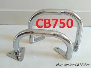 1969-1976 Honda CB750K CB750 Super Sport Chrome Engine Guard Highway Crash Bars. - Picture 1 of 12