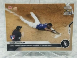 Randy Arozarena Topps Now 467 Tampa Bay Rays Print Run 3234 World Series Game 4 - Picture 1 of 2