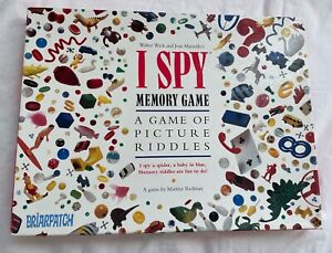 Vintage I  Spy Memory and Riddle games for ages 4 to adult for 1-6 players