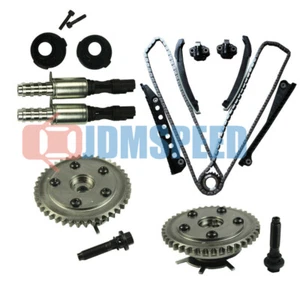 Timing Chain Kit Cam Phasers VVT Valves with Seal & Screw Fit Ford F150 F250 - Picture 1 of 7