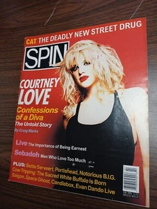 Spin Magazine February 1995 Courtney Love Hole Sebadoh Live Portishead more - Picture 1 of 2