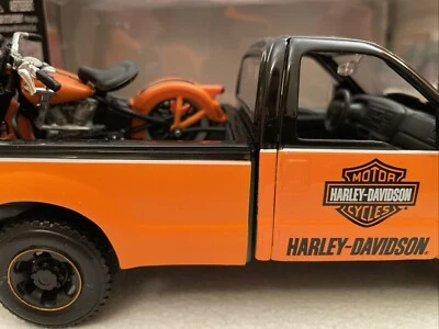 MAISTO MODELLINO 1:27 1999 FORD F-150 SUPER DUTY PICKUP+1:24 1936 EL KNUCKLEHEAD - Immagine 1 di 4