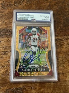 Patrick Peterson IP Signed Prizm Card PSA DNA Coa Slab Cardinals Autographed - Picture 1 of 3