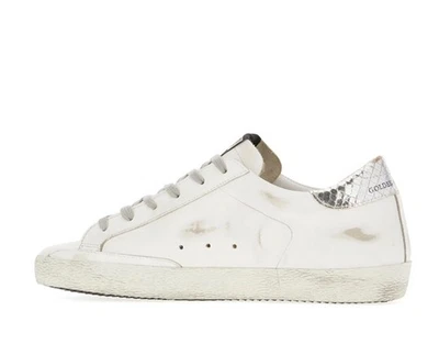 Golden Goose Women's Super Star Sneakers White Grey Silver 39/ 9 NIB $535 - Image 1 of 4