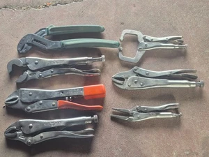 Petersen Dewitt vise grip leverwrench clamp lot - Picture 1 of 6