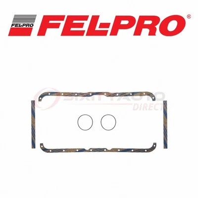 Fel-Pro Oil Pan Gasket Set for 1958 Fargo FL6 Panel Delivery 4.1L L6 - sc Foto 1 de 4