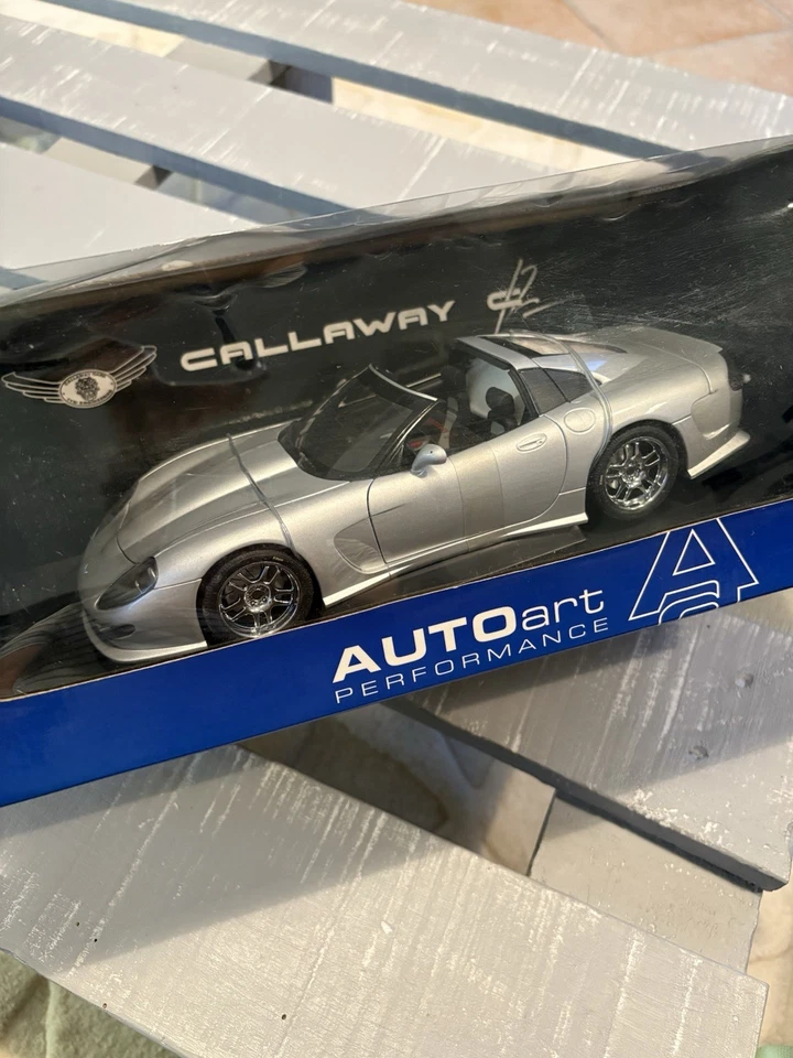 AUTOart 71011 Performance Chevrolet Corvette Callaway C12 Silver 1/18 - Photo 1/3