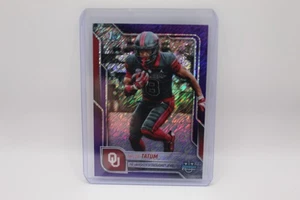 Bowman Chrome U 2025 - Taylor Tatum - Purple Shimmer/75 - Imagen 1 de 2