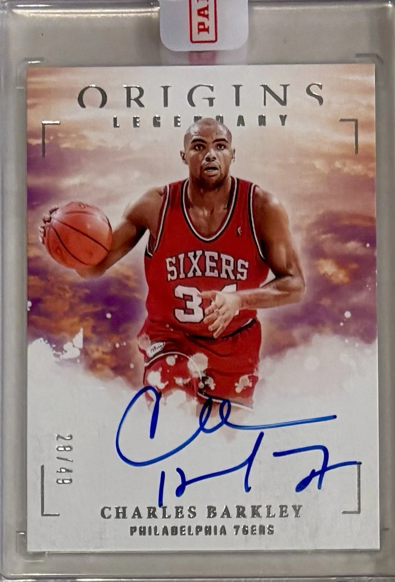Charles Barkley Original Basketball Serial Numbered Trading Cards