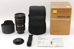 [Almost Unused] Nikon ED AF-S NIKKOR 24-70mm f2.8 G SWM Nano Lens From JAPAN 549 - Picture 1 of 24