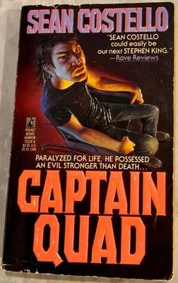 Captain Quad by Sean Costello PB - Pocket Horror - Paperbacks from Hell book Foto 1 de 4