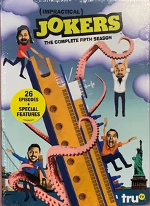 Impractical Jokers: The Complete Fifth Season 5 NUOVO (DVD, 2015) fotocamera nascosta - Foto 1 di 2