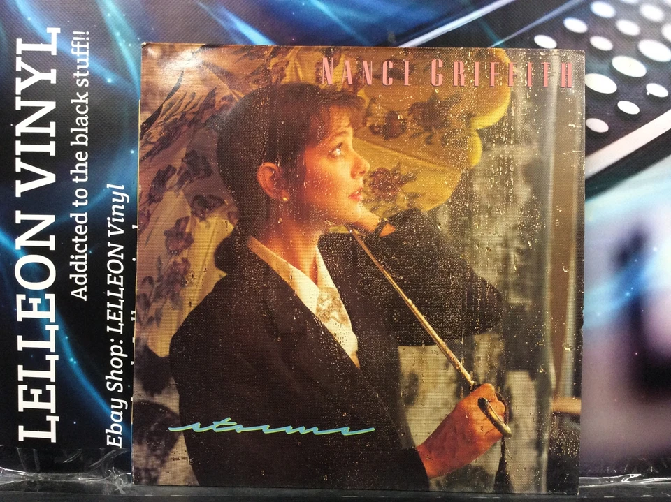 Nanci Griffith Storms LP Album Vinyl Record MCG6066 A1/B1 Country Folk 80’s - Image 1 of 4