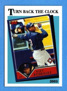 Topps Throwback Thursday #28 2018 Alex Rodríguez Texas Rangers 445 - Imagen 1 de 1