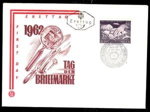 Österreich 1127 FDC-Lupe, Tag der Briefmarke 1962 - Picture 1 of 1