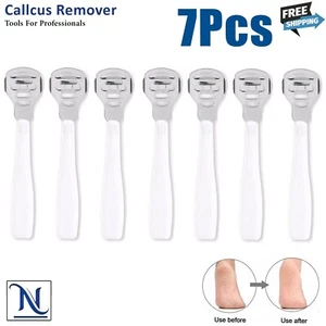 7Pcs Hard Skin Shaver & Callus Remover – Pedicure Foot File Tool for Soft Feet - Picture 1 of 1