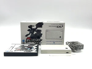 Nintendo DSi Konsole Zekrom Reshiram Edition Weiß Pokemon Spielkarte Japan - Bild 1 von 13