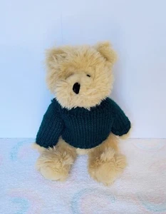 TC Dawson by Fiesta dunkelgrüner Plüschbär Alexander-Pullover mit Gelenken 10 Zoll - Bild 1 von 5