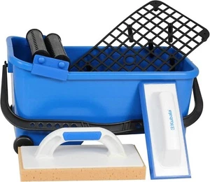 Fliesenleger Waschset KUBALA 9901 Fugbox Fugbox Profi Set Wascheimer Schwamm - Bild 1 von 1