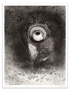 There Was Perhaps a Vision Attempted by the Flower by ODILON REDON 1883 Poster - Picture 1 of 3