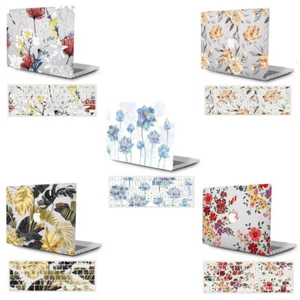 Floral Hard Case Shell for MacBook Air Pro13 14 15 16 A2337 A2338 A2681 A3113 M3 - Picture 1 of 18