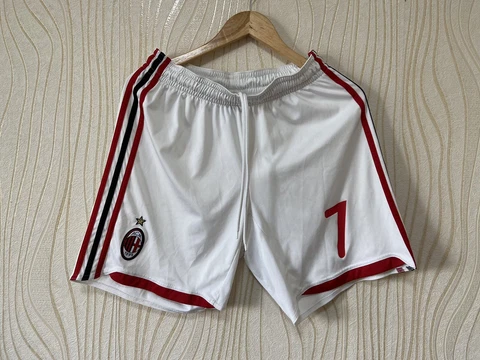 MILAN 2009 2010 FOOTBALL SOCCER SHORTS ADIDAS E84200 # 7 Cover