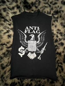 Anti-Flaggen Shirt klein ÄRMELLOS Punk - Bild 1 von 1