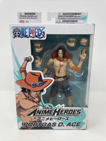 Bandai Anime Heroes One Piece Portgas D. Ace 6” Action Figure Cover