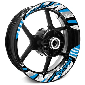 Pegatinas llanta Aqua moto S14W para Dorsoduro 1200 750 14 15 16 17 - Imagen 1 de 11