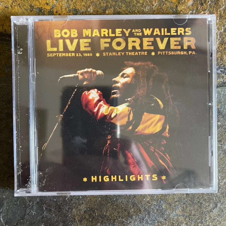Live Forever Bob Marley & The Wailers Stanley Theatre Pittsburgh Sep 23 1980