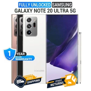 Samsung Galaxy Note 20 Ultra 5G Factory Unlocked SM-N986U1 - Excellent Condition - Picture 1 of 15