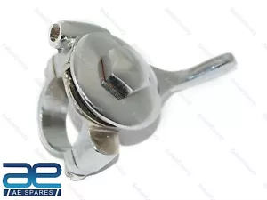 Air Choke Mag Lever RH Side 1" Handlebar Chrome For NORTON BSA TRIUMPH AJS AEs - Foto 1 di 5
