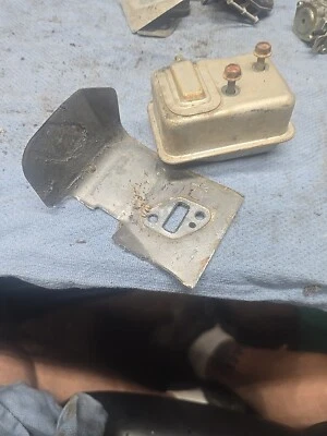 Kawazaki KG27A Trimmer Muffler ￼ OEM Original 49069-2414 - Image 1 of 4