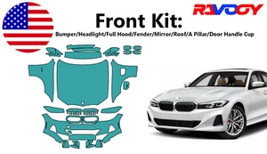 For BMW 3 Series 330i 330e 2023-2025 Front Paint Protection Film PreCut PPF Kit - Picture 1 of 7