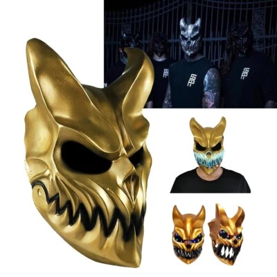 Slaughter To Prevail Scary Face Headwear Demon Mask Cosplay Demolisher Halloween - Image 1 of 4
