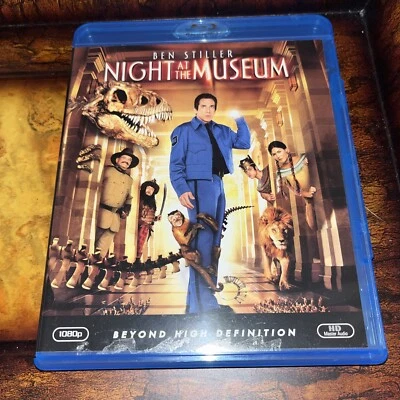 Night at the Museum Blu-ray Movie Disc Science Fiction Family Fantasy Animals - Image 1 of 3