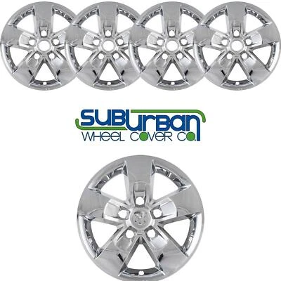 2013-2022 Ram 1500 SLT & EXPRESS # IMP345XN 17 英寸 5 辐条镀铬车轮皮肤套装/4 — 第 1/4 张图片