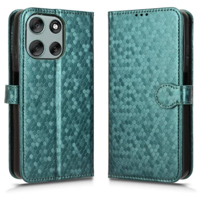 For Motorola Moto G66J 5G, Fashion Flip Leather Wallet Stand Card Case Cover - Image 1 of 4