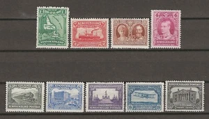CANADA/NEWFOUNDLAND 1929/31 SG 179/187 MINT - Picture 1 of 2